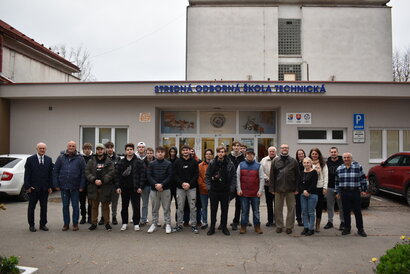 Návšteva pedagógov a žiakov partnerskej školy z Prahy 2023