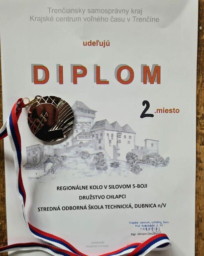 Silový 5boj - regionálne kolo