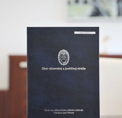 Riaditeľ Ústavu na výkon trestu odňatia slobody Dubnica nad Váhom_ PAMÄTNÝ LIST